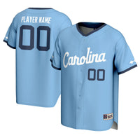 North Carolina Tar Heels Baseball Jersey, Sportswear Jersey Shirt, Lightweight Breathable Athletic Jersey, Casual Gift for Men, Style 201214281