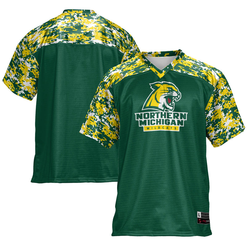 Northern Michigan Wildcats Football Jersey, Sportswear Jersey Shirt, Lightweight Breathable Athletic Jersey, Casual Gift for Men, Style 4728701