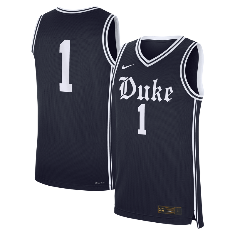 Duke Blue Devils Basketball Jersey, Navy Replica Alternate Sportswear Jersey Shirt, Sleeveless Athletic Tank Jersey, Casual Gift for Men