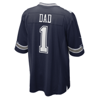 Number 1 Dad Dallas Cowboys Football Jersey, Navy Game Sportswear Jersey Shirt, Lightweight Breathable Athletic Jersey, Casual Gift for Men