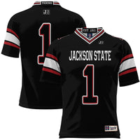 Jackson State Tigers Football Jersey, Black Sportswear Jersey Shirt, Lightweight Breathable Athletic Jersey, Casual Gift for Men