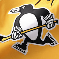 Pittsburgh Penguins Hockey Jersey, Gold Premium Sportswear Jersey Shirt, Long Sleeve Hockey Sweater Jersey, Casual Gift for Men, Style 203133878