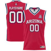 Arizona Wildcats Basketball Jersey, Red Sportswear Jersey Shirt, Sleeveless Athletic Tank Jersey, Casual Gift for Men