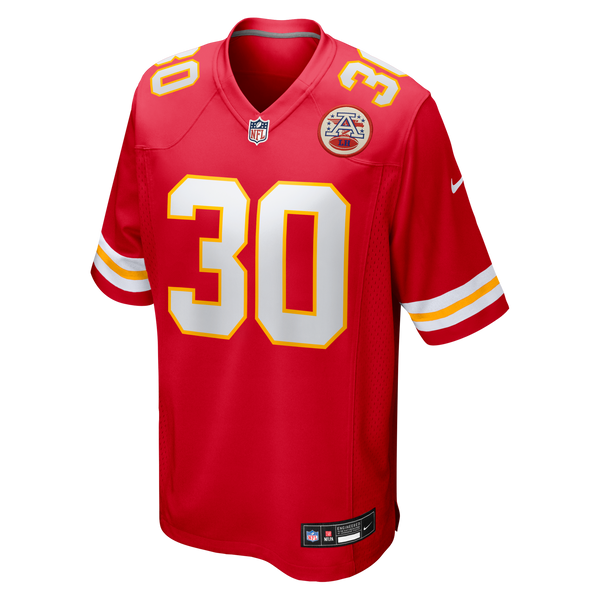 Kansas City Chiefs Chris Roland-Wallace Red Game Jersey