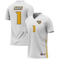 VCU Rams Soccer Jersey, White Fashion Lightweight Sportswear Jersey Shirt, Lightweight Breathable Athletic Jersey, Casual Gift for Men