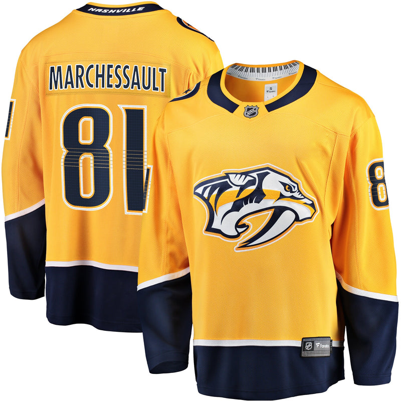 Jonathan Marchessault Nashville Hockey Jersey, Sportswear Jersey Shirt, Long Sleeve Hockey Jersey, Casual Gift for Men, Style 202314630