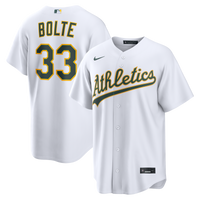 Henry Bolte Athletics Baseball Jersey, White Replica Home Sportswear Jersey Shirt, Lightweight Breathable Athletic Jersey, Casual Gift for Men