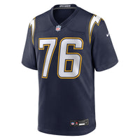 Joe Alt Los Angeles Chargers Football Jersey, Navy Game Sportswear Jersey Shirt, Lightweight Breathable Athletic Jersey, Casual Gift for Men