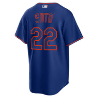 Juan Soto New York Mets Baseball Jersey, Sportswear Jersey Shirt, Lightweight Breathable Athletic Jersey, Casual Gift for Men, Style 203101624