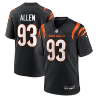 Jonathan Allen Cincinnati Bengals Football Jersey, Black Sportswear Jersey Shirt, Lightweight Breathable Athletic Jersey, Casual Gift for Men