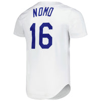 Hideo Nomo Los Angeles Dodgers Baseball Jersey, White Sportswear Jersey Shirt, Lightweight Breathable Athletic Jersey, Casual Gift for Men