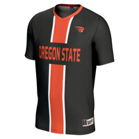 Oregon State Beavers Soccer Jersey, Black Lightweight Sportswear Jersey Shirt, Lightweight Breathable Athletic Jersey, Casual Gift for Men