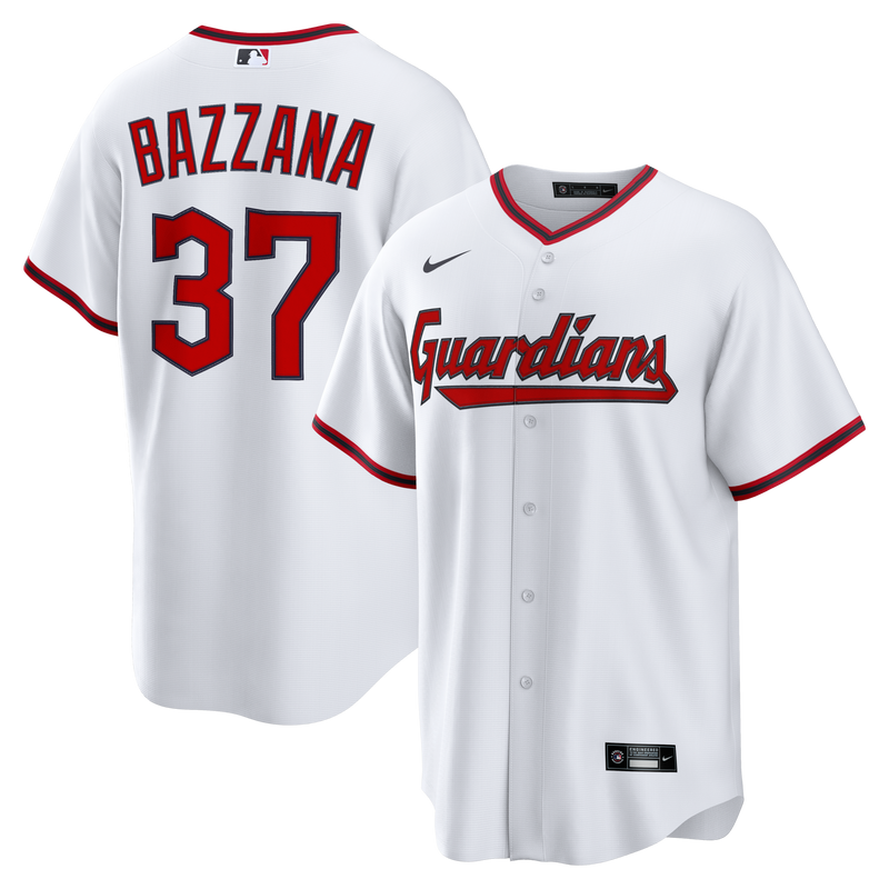 Travis Bazzana Cleveland Guardians Baseball Jersey, White Sportswear Jersey Shirt, Lightweight Breathable Athletic Jersey, Casual Gift for Men