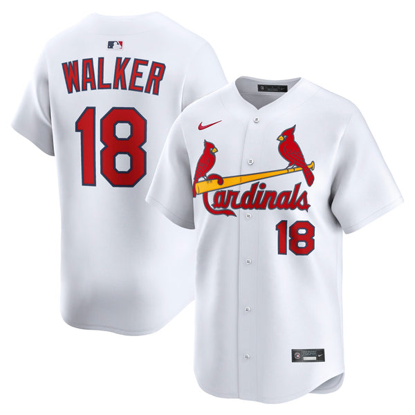 St. Louis Cardinals Jordan Walker White Home Limited Player Jersey