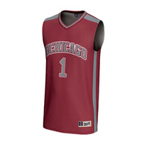UChicago Maroons Basketball Jersey, Maroon Fashion Lightweight Sportswear Jersey Shirt, Sleeveless Athletic Tank Jersey, Casual Gift for Men