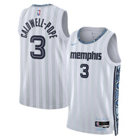 Kentavious Caldwell-Pope Memphis Grizzlies Basketball Jersey, Gray Sportswear Jersey Shirt, Sleeveless Athletic Tank Jersey, Casual Gift for Men
