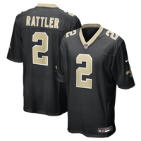 Spencer Rattler New Orleans Saints Football Jersey, Black Sportswear Jersey Shirt, Lightweight Breathable Athletic Jersey, Casual Gift for Men
