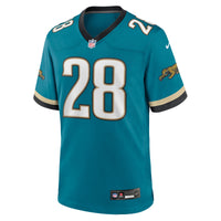 Fred Taylor Jacksonville Jaguars Football Jersey, Teal Game Sportswear Jersey Shirt, Lightweight Breathable Athletic Jersey, Casual Gift for Men