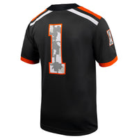 Oregon State Beavers Football Jersey, Anthracite Replica Sportswear Jersey Shirt, Lightweight Breathable Athletic Jersey, Casual Gift for Men