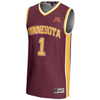 Minnesota Golden Gophers Basketball Jersey, Maroon Lightweight Sportswear Jersey Shirt, Sleeveless Athletic Tank Jersey, Casual Gift for Men