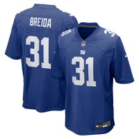 Matt Breida New York Giants Football Jersey, Royal Game Sportswear Jersey Shirt, Lightweight Breathable Athletic Jersey, Casual Gift for Men