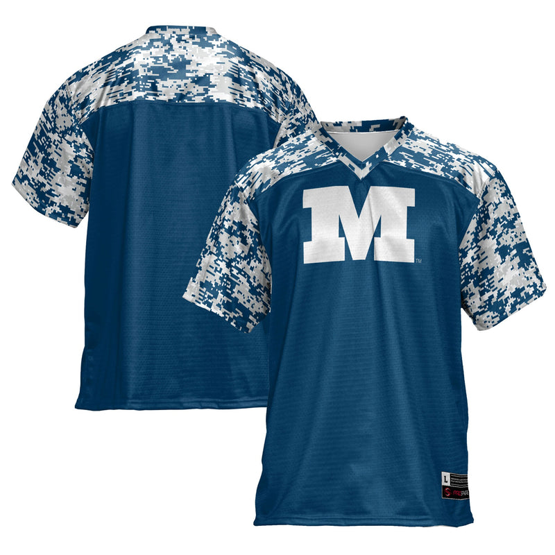 Millikin Big Blue Football Jersey, Football Sportswear Jersey Shirt, Lightweight Breathable Athletic Jersey, Casual Gift for Men
