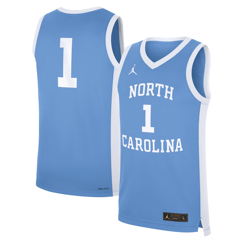 North Carolina Tar Heels Football Jersey, Blue Replica Sportswear Jersey Shirt, Lightweight Breathable Athletic Jersey, Casual Gift for Men