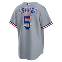 Corey Seager Texas Rangers Baseball Jersey, Gray Replica Sportswear Jersey Shirt, Lightweight Breathable Athletic Jersey, Casual Gift for Men