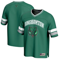 Binghamton Bearcats Spirit Football Jersey, Green Sportswear Jersey Shirt, Lightweight Breathable Athletic Jersey, Casual Gift for Men