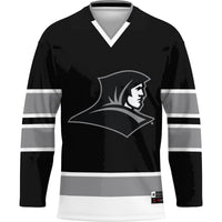 Providence Friars Hockey Jersey, Black Sportswear Jersey Shirt, Long Sleeve Hockey Sweater Jersey, Casual Gift for Men