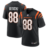 Mike Gesicki Cincinnati Bengals Football Jersey, Black Game Sportswear Jersey Shirt, Lightweight Breathable Athletic Jersey, Casual Gift for Men