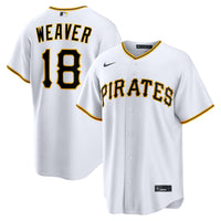 Luke Weaver Pittsburgh Pirates Baseball Jersey, White Sportswear Jersey Shirt, Lightweight Breathable Athletic Jersey, Casual Gift for Men