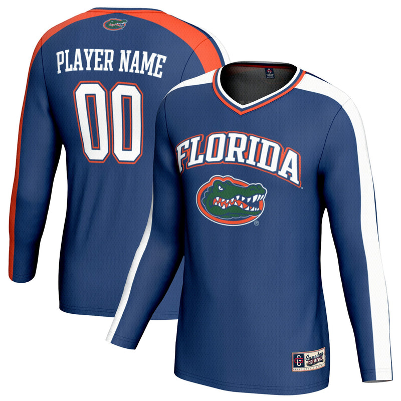 Florida Gators Volleyball Jersey, Royal Sportswear Jersey Shirt, Lightweight Breathable Athletic Jersey, Casual Gift for Men, Style 203494830