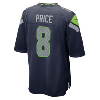 Jadarian Price Seattle Seahawks Football Jersey, Navy Game Sportswear Jersey Shirt, Lightweight Breathable Athletic Jersey, Casual Gift for Men
