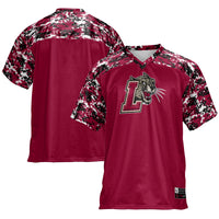 Lafayette College Leopards Football Jersey, Maroon Sportswear Jersey Shirt, Lightweight Breathable Athletic Jersey, Casual Gift for Men