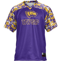 Wisconsin-Stevens Point Pointers Football Jersey, Purple Sportswear Jersey Shirt, Lightweight Breathable Athletic Jersey, Casual Gift for Men