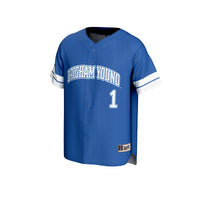 BYU Cougars Baseball Jersey, Royal Fashion Lightweight Sportswear Jersey Shirt, Lightweight Breathable Athletic Jersey, Casual Gift for Men