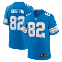 Thomas Gordon Detroit Lions Football Jersey, Blue Game Sportswear Jersey Shirt, Lightweight Breathable Athletic Jersey, Casual Gift for Men