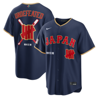 Japan x Undefeated Navy 2026 World Classic Stadium Baseball Jersey, Sportswear Jersey Shirt, Lightweight Athletic Jersey, Casual Gift for Men