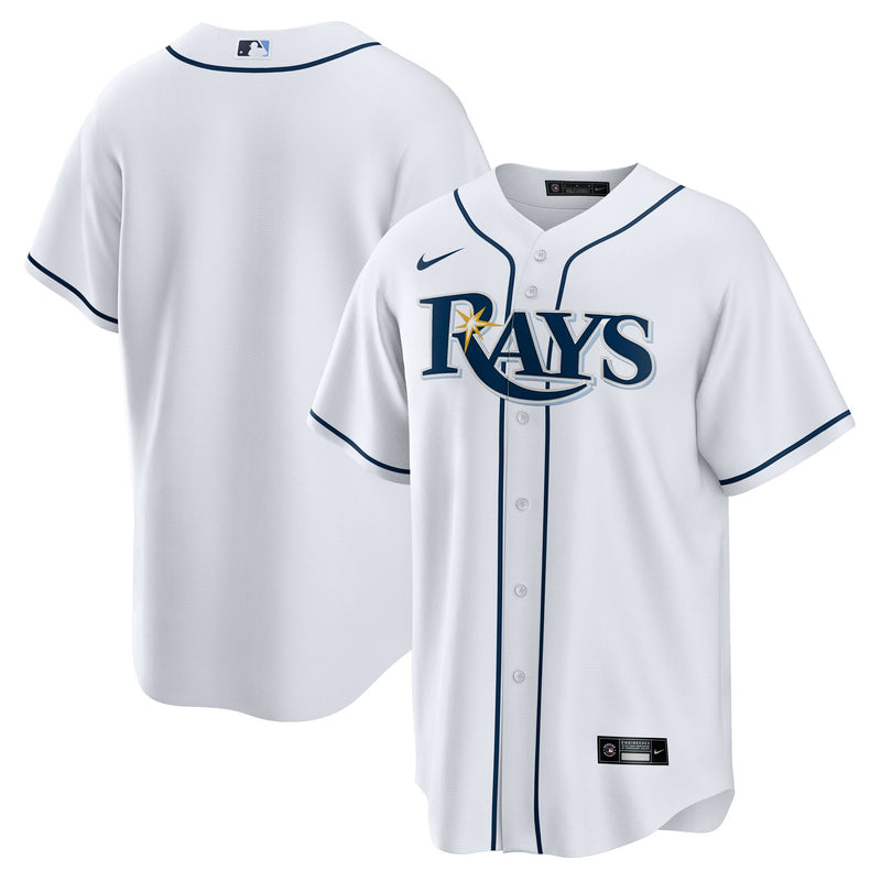 Tampa Bay Rays Baseball Jersey, White Sportswear Jersey Shirt, Lightweight Breathable Athletic Jersey, Casual Gift for Men, Style 200925274