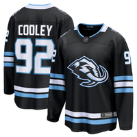 Logan Cooley Utah Mammoth Hockey Jersey, Black Breakaway Home Sportswear Jersey Shirt, Long Sleeve Hockey Sweater Jersey, Casual Gift for Men