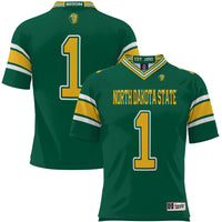 NDSU Bison Football Jersey, Green Sportswear Jersey Shirt, Lightweight Breathable Athletic Jersey, Casual Gift for Men, Style 5234331