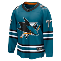 Michael Misa San Jose Sharks Hockey Jersey, Teal Breakaway Sportswear Jersey Shirt, Long Sleeve Hockey Sweater Jersey, Casual Gift for Men