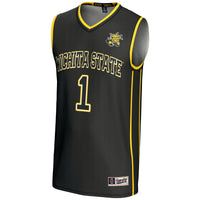 Wichita State Shockers Basketball Jersey, Black Sportswear Jersey Shirt, Sleeveless Athletic Tank Jersey, Casual Gift for Men