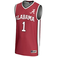Alabama Crimson Tide Lightweight Basketball Jersey, Basketball Sportswear Jersey Shirt, Sleeveless Athletic Tank Jersey, Casual Gift for Men