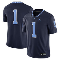 North Carolina Tar Heels Football Jersey, Navy Game Sportswear Jersey Shirt, Lightweight Breathable Athletic Jersey, Casual Gift for Men