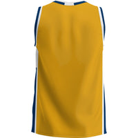 Emory Eagles Basketball Jersey, Blue Lightweight Sportswear Jersey Shirt, Sleeveless Athletic Tank Jersey, Casual Gift for Men, Style 4726017