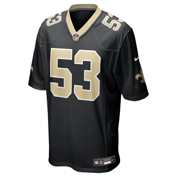 New Orleans Saints Jaylan Ford Black Game Jersey