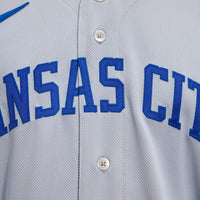 Kansas City Royals Baseball Jersey, Gray Authentic Sportswear Jersey Shirt, Lightweight Breathable Athletic Jersey, Casual Gift for Men