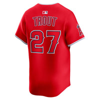 Mike Trout Los Angeles Angels Baseball Jersey, Red Limited Sportswear Jersey Shirt, Lightweight Breathable Athletic Jersey, Casual Gift for Men